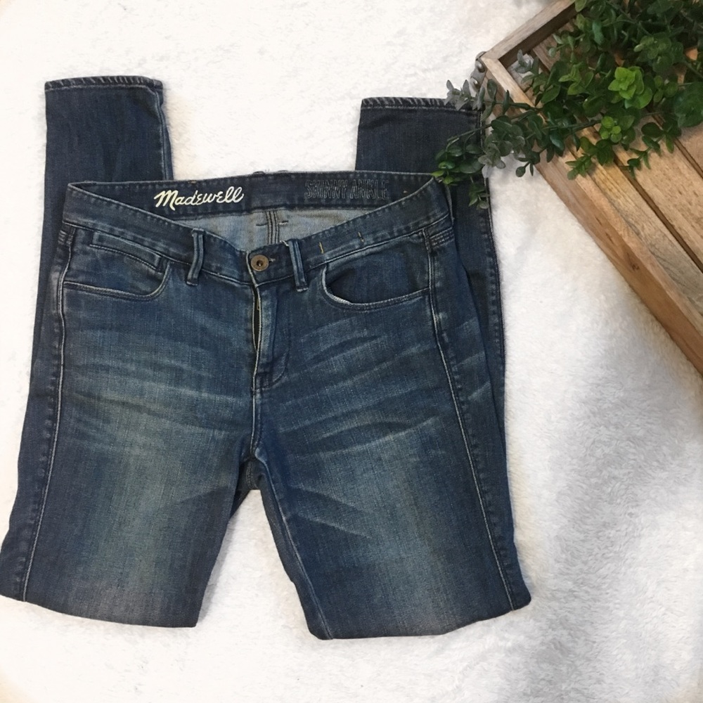 Madewell Skinny Ankle Medium Wash Jeans
